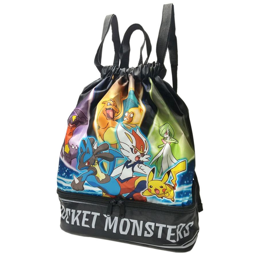 ポケモン ポケットモンスター プールバッグ 2層式 ナップサック ビーチバッグ 男の子 小学生 メール便発送対応 Pz Kcmy005 Pz Kcmy005 One Clothing 通販 Yahoo ショッピング