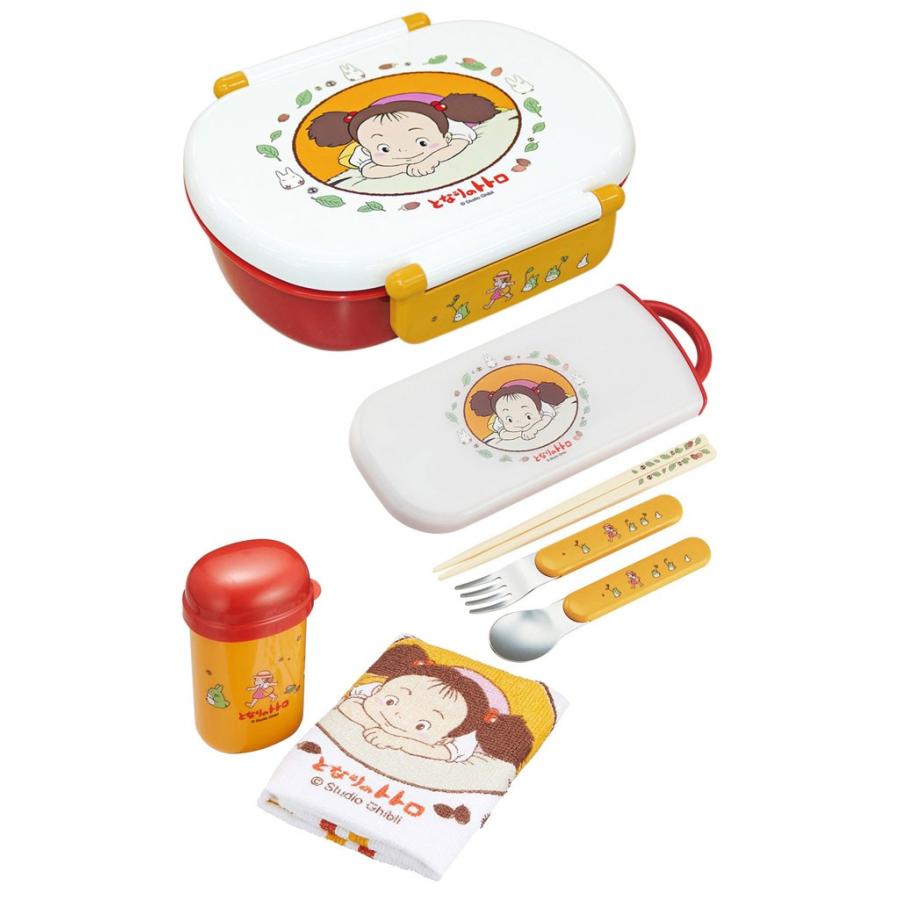 となりのトトロ めいちゃん お弁当箱セット おしぼり 箸 フォーク スプーン スタジオジブリ 3点セット Pz Kcsk05 お急ぎ便対応 Pz Kcsk05 One Clothing 通販 Yahoo ショッピング