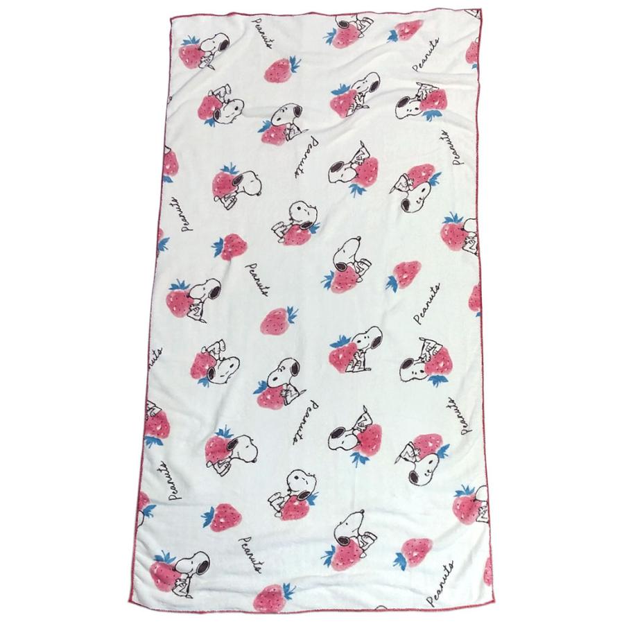 SNOOPY スヌーピー 速乾バスタオル 大判 W150×H75cm クイック