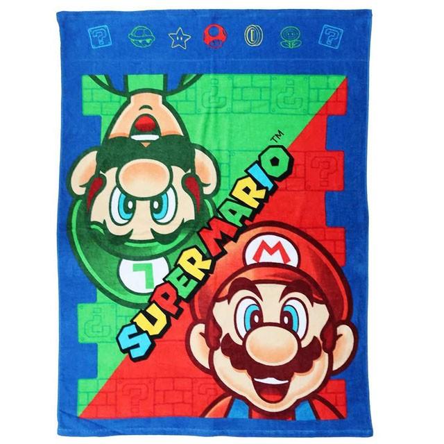 お昼寝ケット タオルケット スーパーマリオ キッズサイズ アニメキャラクター 男の子 ボーイズ 夏物寝具 Pz Zib40 Pz Zib40 One Clothing 通販 Yahoo ショッピング