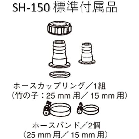 寺田ポンプ　高圧水中ポンプ東日本用　SH-150　50Hz