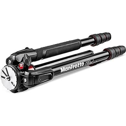 Manfrotto 190go M-lock アルミニウム三脚4段 ブラック MT190GOA4 