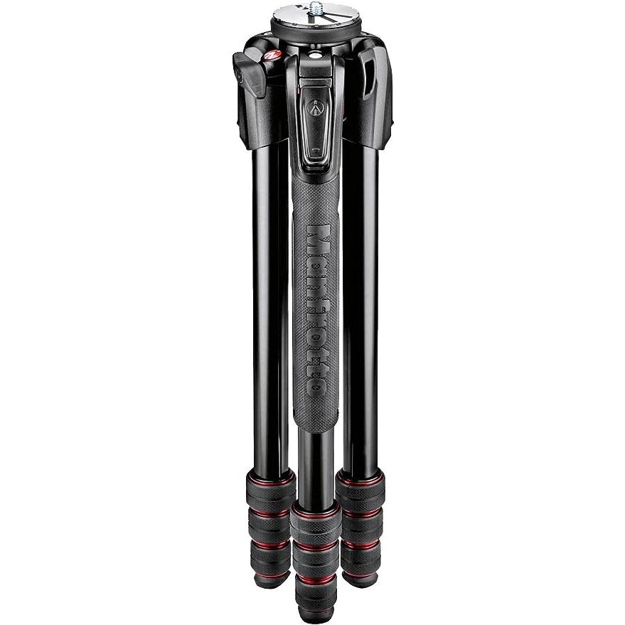 Manfrotto 190go M-lock アルミニウム三脚4段 ブラック MT190GOA4 
