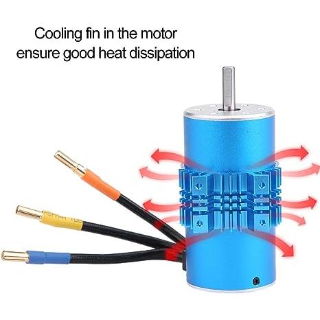 ESCブラシレスモーター ブラシレスセンサーレスモーター交換用 120AブラシレスESC 効率的 6.1V / 3A SBEC内蔵 ESC 1V 3A