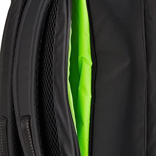 サムソナイトレッド バックパック バイアススタイル 2 3ROOMパック ブラック/イエロー 約