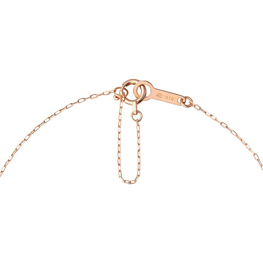 ヨンドシー K10ピンクゴールド ネックレス 112116123110 9mm