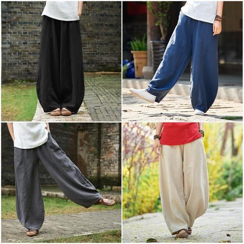 ワイドパンツ リネン レディース 秋冬 リネンワイドパンツ ゆるパンツ ゆるパン コクーンパンツ 大人 バルーンパンツ サーカスパンツ 綿麻 とろみ ゆるとろ Zada040 047 Onedream 通販 Yahoo ショッピング