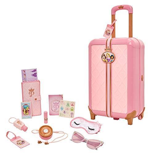 最安 Style Collectionのディズニープリンセス旅行スーツケースプレイセット 対象年齢 旅行パスポート付き 17個入り 荷物タグ付き 女の子用 コスチューム衣装