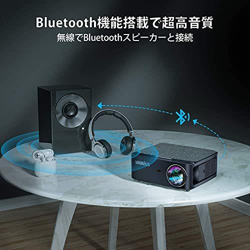 クーポンで半額☆2280円！ ☆新品☆WIMIUS プロジェクター 9500lm WIFI