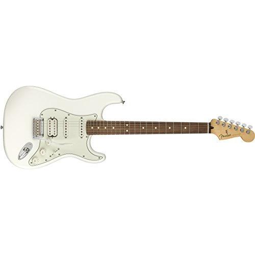 買い誠実  HSS StratocasterR Player エレキギター Fender Pau White Polar  Fingerboard Ferro エレキギター