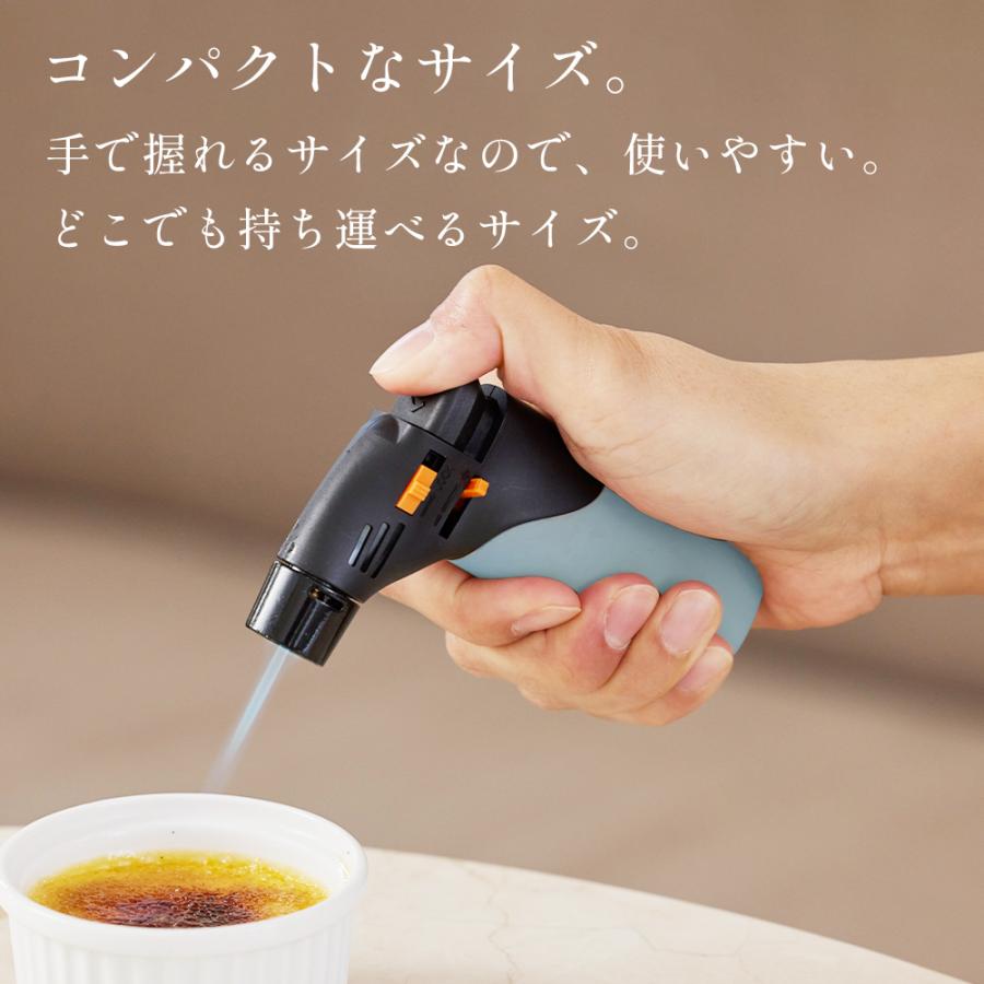 あぶり師 3色セット クッキングバーナー 炙り 料理 仕上げ バーナー クッキング 使い切り ライター 家事ヤロウ！！！ ポイント利用 |  | 04