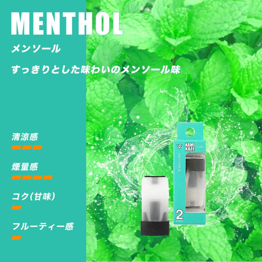 SMOOTHVIP EZ-KAMIKAZE 交換用POD 1箱2個入り 約1000回吸引可能 ニコチンゼロ タールゼロ VAPE ベイプ スムースビップ イージーカミカゼ ポイント利用 |  | 10