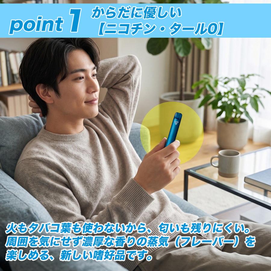 SMOOTHVIP TRY VAPE トライベイプ スムースビップ 使い切り ベイプ シーシャ 持ち運び 約600パフ お手軽 コンパクト 電子タバコ ポケットシーシャ 使い捨て |  | 12