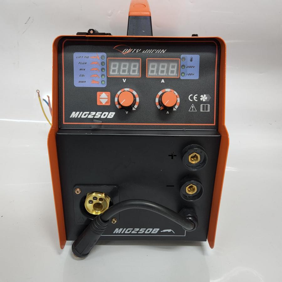 新型ハイスペックMIG250B 電圧100V/200V通用 インバーター 