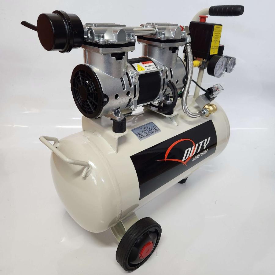 新型ハイスピードモーター搭載 超静音 横型オイルレスコンプレッサー