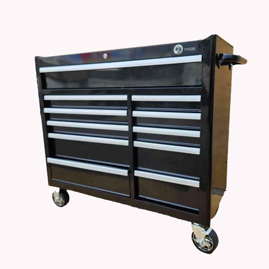 強化型 スーパーワイドローラー キャビネット メッキキャスター採用