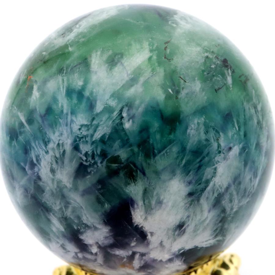 ナルページ エンジェルフェザーフローライト スフィア 高品質 A エンジェルフェザーフローライトスフィア | Moon Crystal