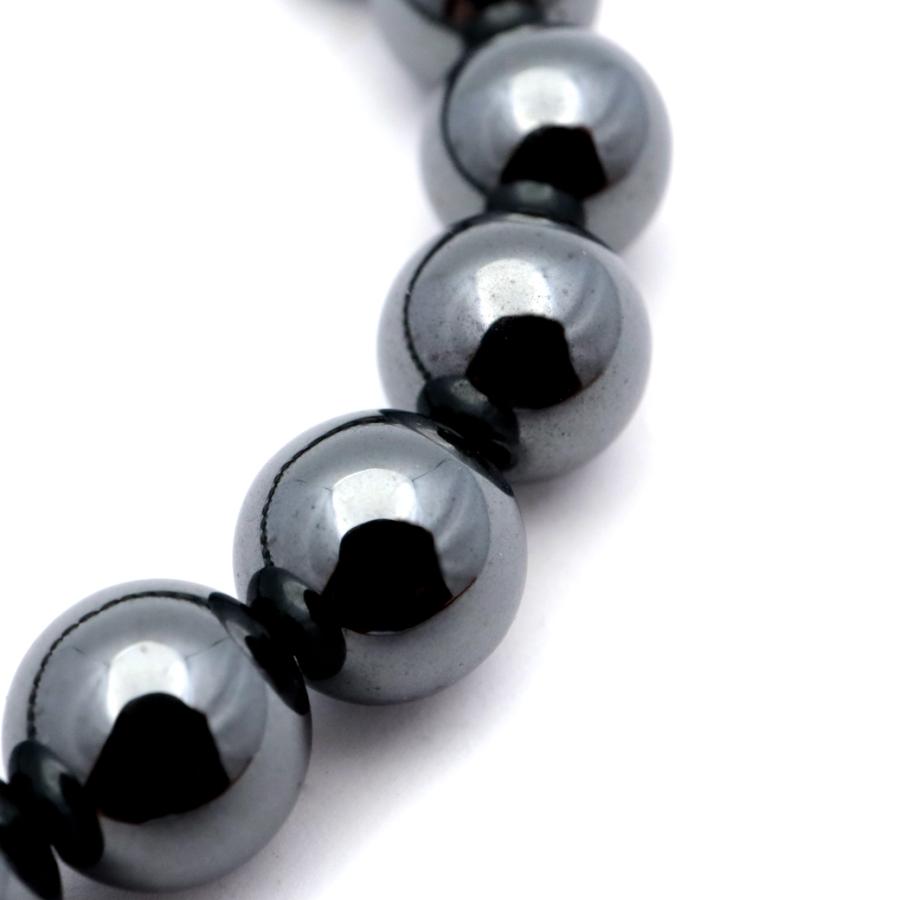 ヘマタイト ブレスレット 8mm 天然石 パワーストーン 赤鉄鉱 Hematite