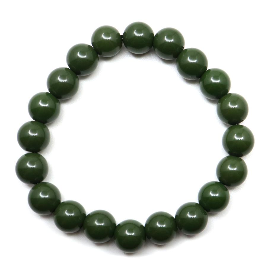 天然ラジウム石（北投石Hokutolite)ブレスレット 北投石 ブレスレット 10mm 橙色 台湾産 マイナスイオン測定済み