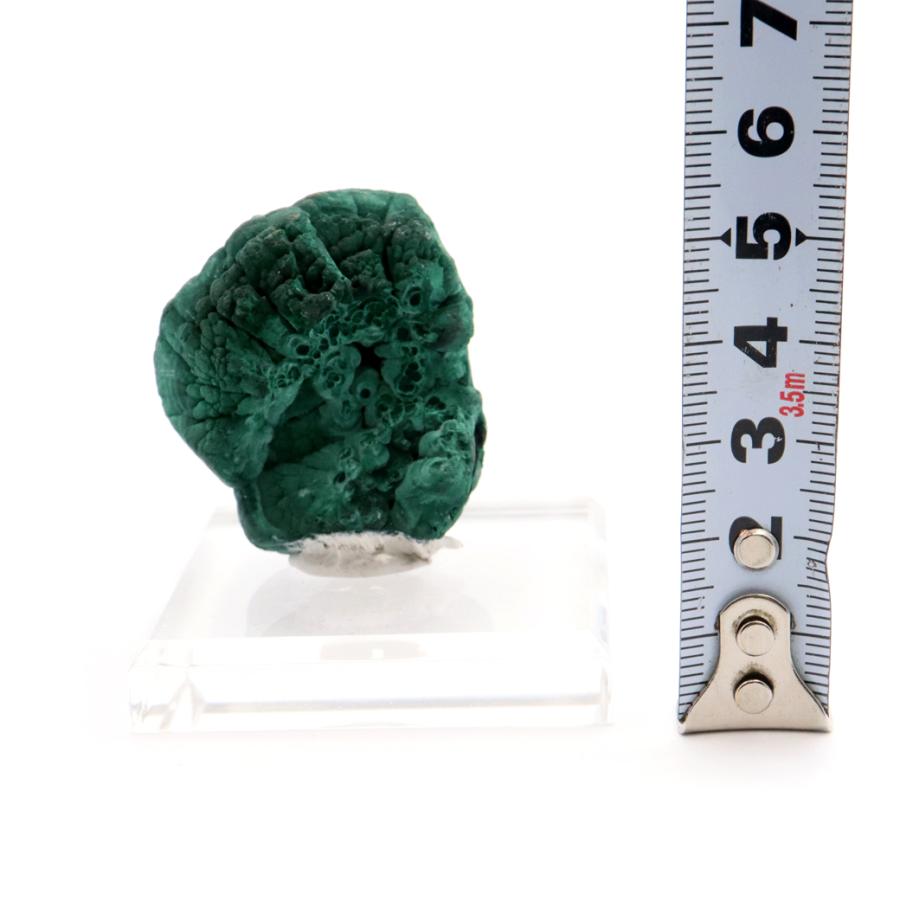 マラカイト 原石 1点物 86g 台付き コンゴ産 Malachite 孔雀石 天然石