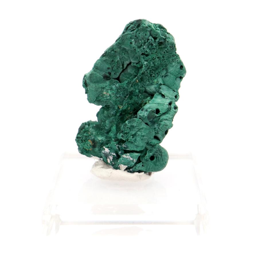 マラカイト 原石 1点物 69g 台付き コンゴ産 Malachite 孔雀石 天然石