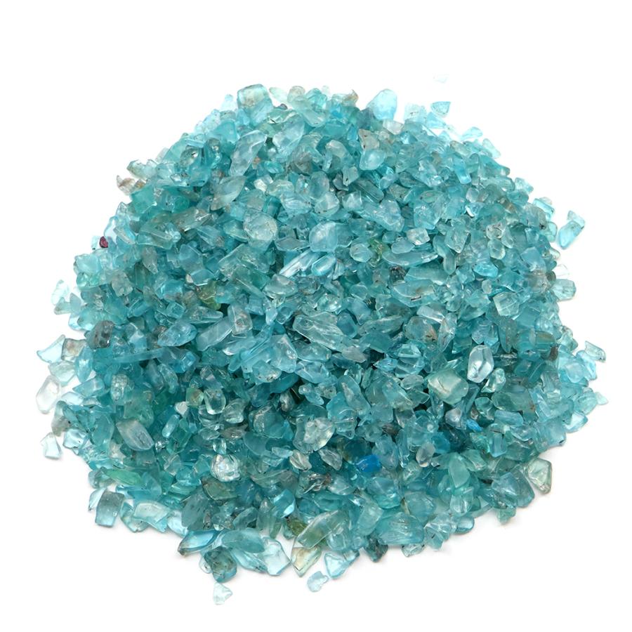 アパタイト さざれ 透明感あり 小粒 100g 天然石 チップ レジン封入に