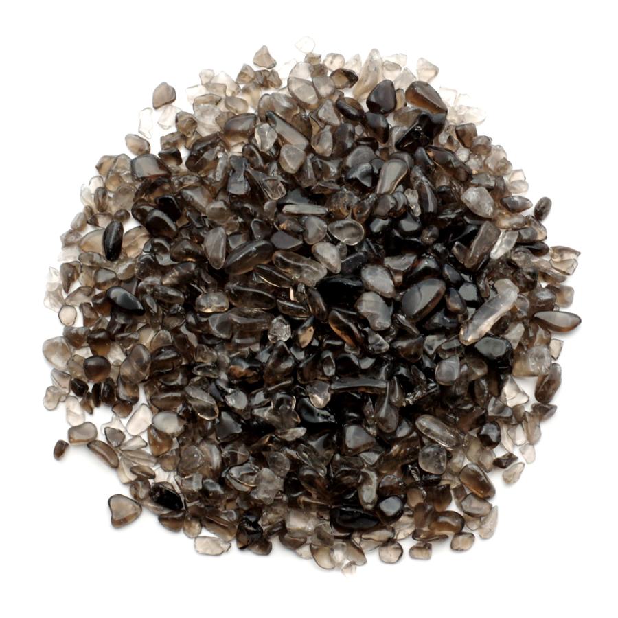 スモーキークォーツ さざれ 小粒 100g 天然石 チップ レジン封入