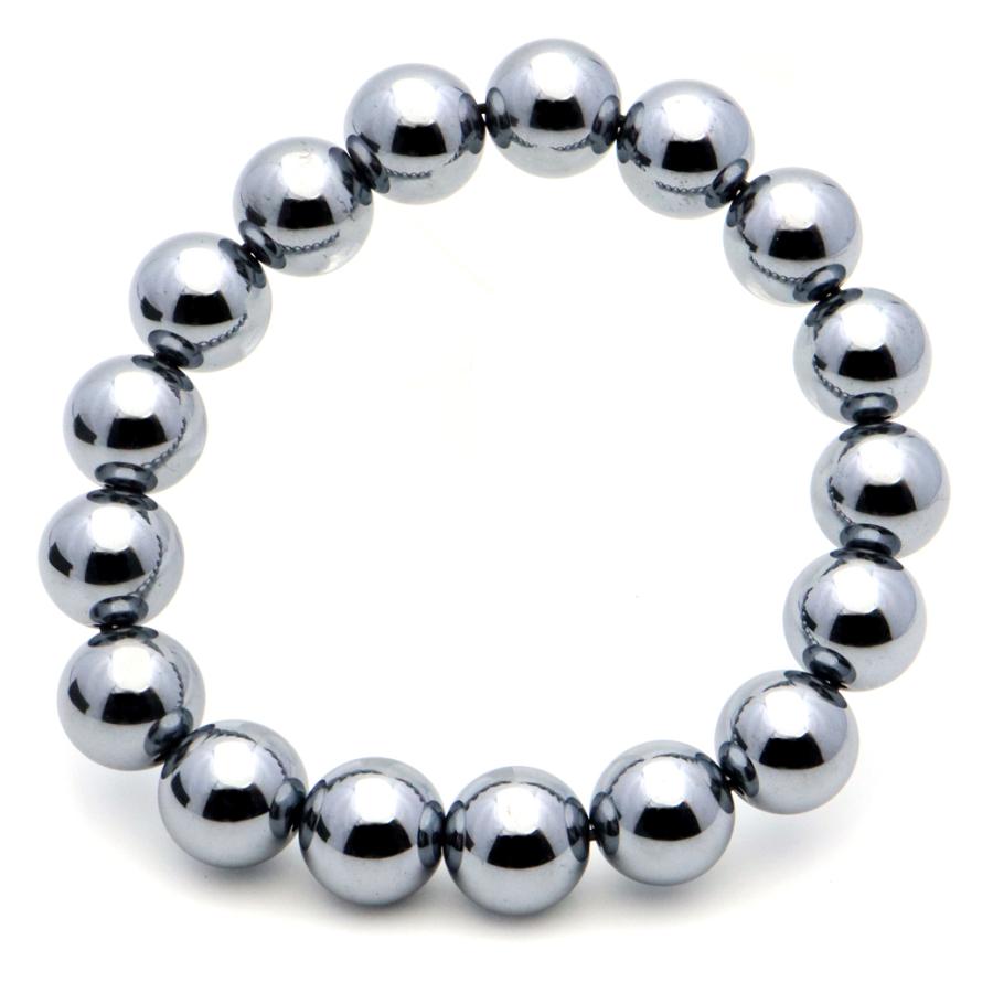 【高純度】 テラヘルツ 12mm シンプル ブレスレット 天然石 美容 健康 テラヘルツ鉱石 ブレスレット 12mm 健康 パワーストーン