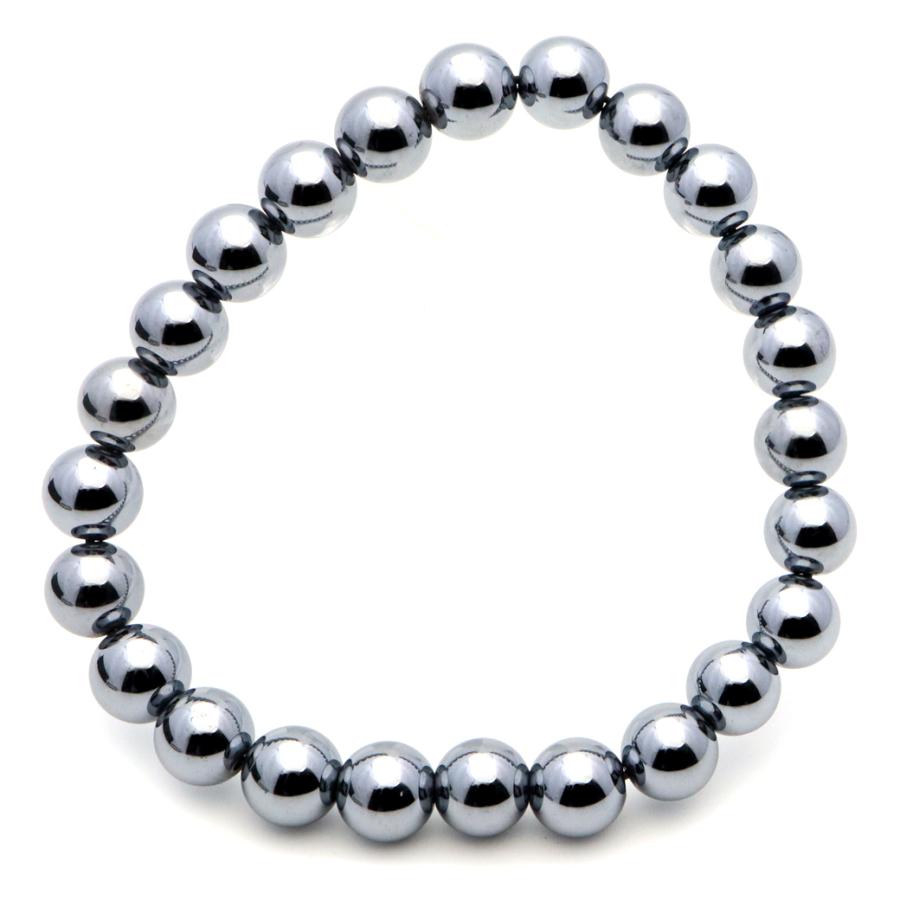 テラヘルツ鉱石 ブレスレット 8mm 健康 パワーストーン Terahertz 父の  