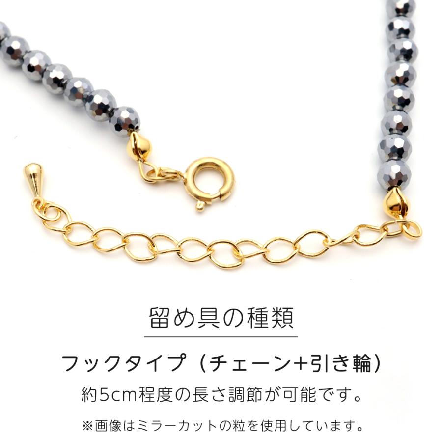 テラヘルツ鉱石 ネックレス 多面カット ナツメ型 健康 パワーストーン Terahertz パターン1 父の日 ギフト プレゼント 爆買_9