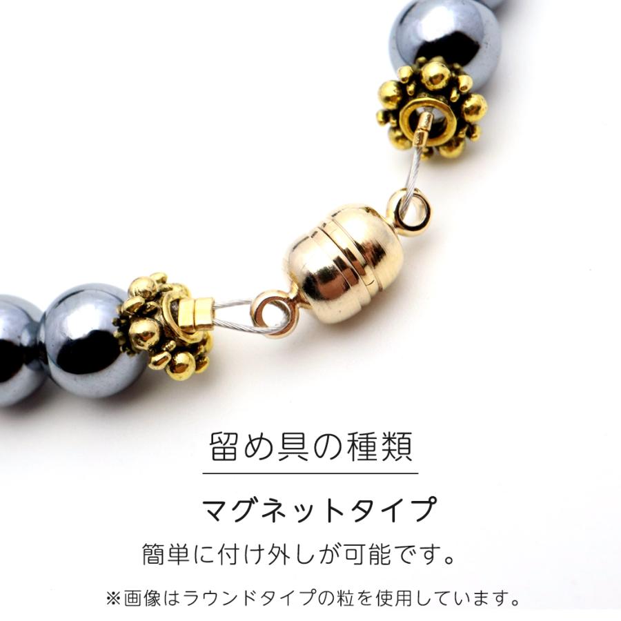 テラヘルツ鉱石 ネックレス 多面カット ナツメ型 健康 パワーストーン Terahertz パターン1 父の日 ギフト プレゼント 爆買_10