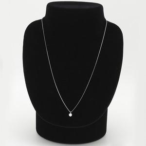 匿名配送 ダイヤモンドペンダント/ネックレス 一粒 プラチナ Pt900 0.3ct ダイヤネックレス 6本爪 Hカラー SI2 Good 〜 Fair 0.3カラット 鑑定書付き 【XUR1215440225】(43656円)