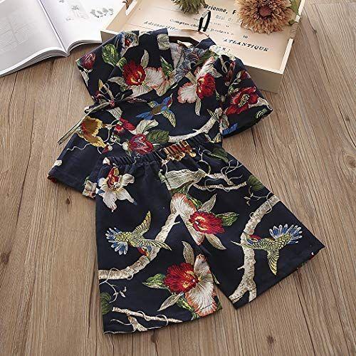 浴衣 甚平 子供 半袖 パジャマ 上下セット キッズ 男の子 女の子 通気性抜群 ブルー 100 ディズニープリンセスのベビーグッズも大集合