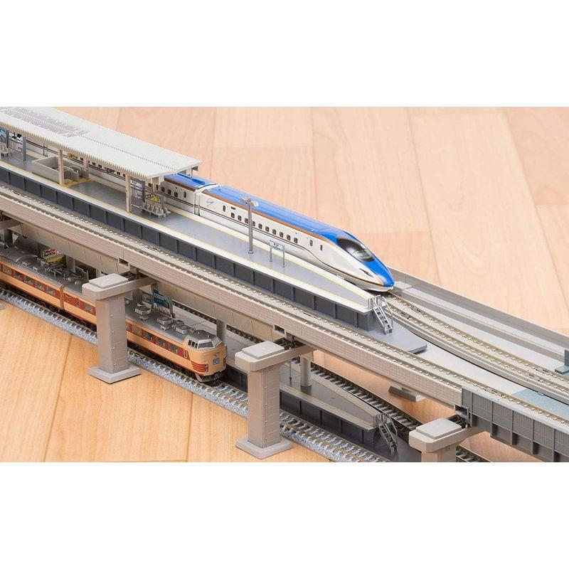 TOMIX Nゲージ 高架複線階層駅セット レールパターンHB-B 91043 鉄道模型用品｜one-stop｜02