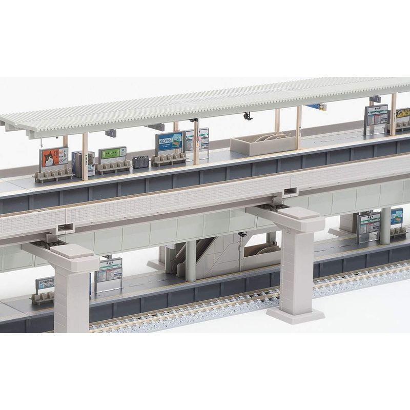 TOMIX Nゲージ 高架複線階層駅セット レールパターンHB-B 91043 鉄道模型用品｜one-stop｜06