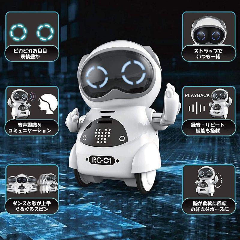 ユーキャンロボット(Youcan Robot) ポケットロボット 簡単 英語 会話 おしゃべり おもちゃ 知育玩具 コミュニケーションロボッ｜one-stop｜09