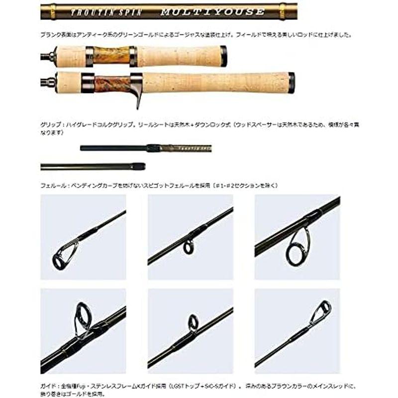 スミス(SMITH LTD) トラウティンスピン マルチュース TRMK-504UL スミス(SMITH LTD) トラウティンスピン マルチュース TRMK-504UL