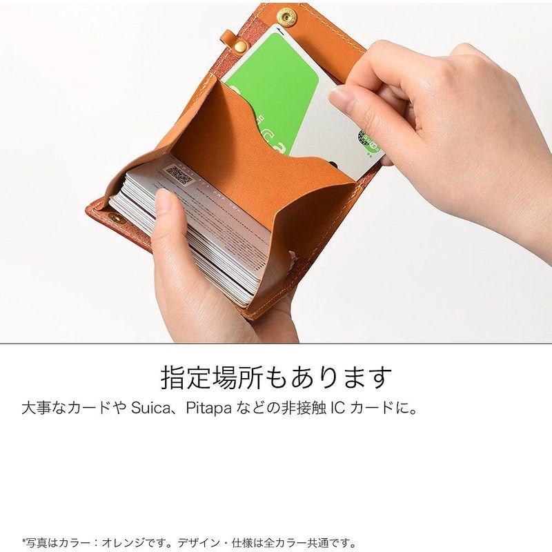 HUKURO カードケース 革 カードいっぱい 25枚 C25 メンズ 名刺入れ ブラック｜one-stop｜04