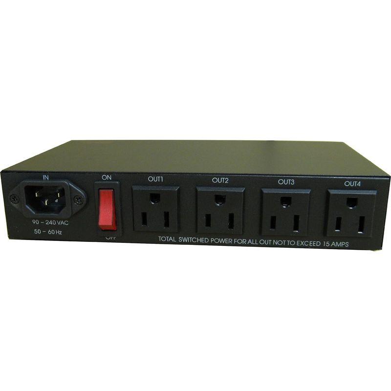 店舗割引 IP Power9258 リモート電源制御装置 ネットワーク経由で4ポート電源を操作
