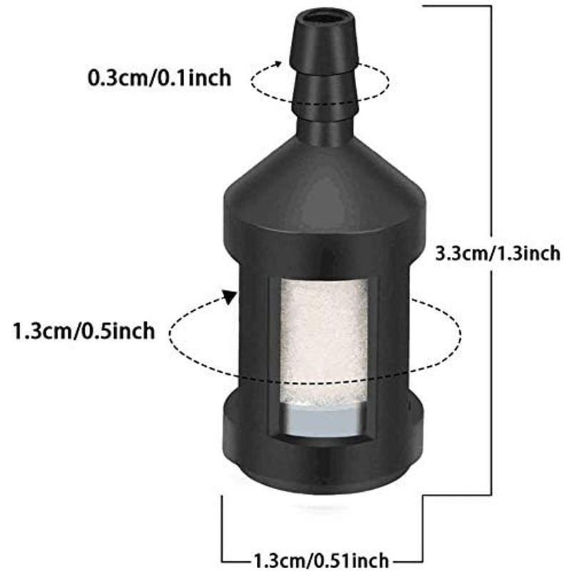 Smilerain 20個セット 刈払機 部品 草刈機 刈払機 部品 パーツ プライマリーポンプ 2種類 8個 ガソリン燃料ラインホースチュ｜one-stop｜05