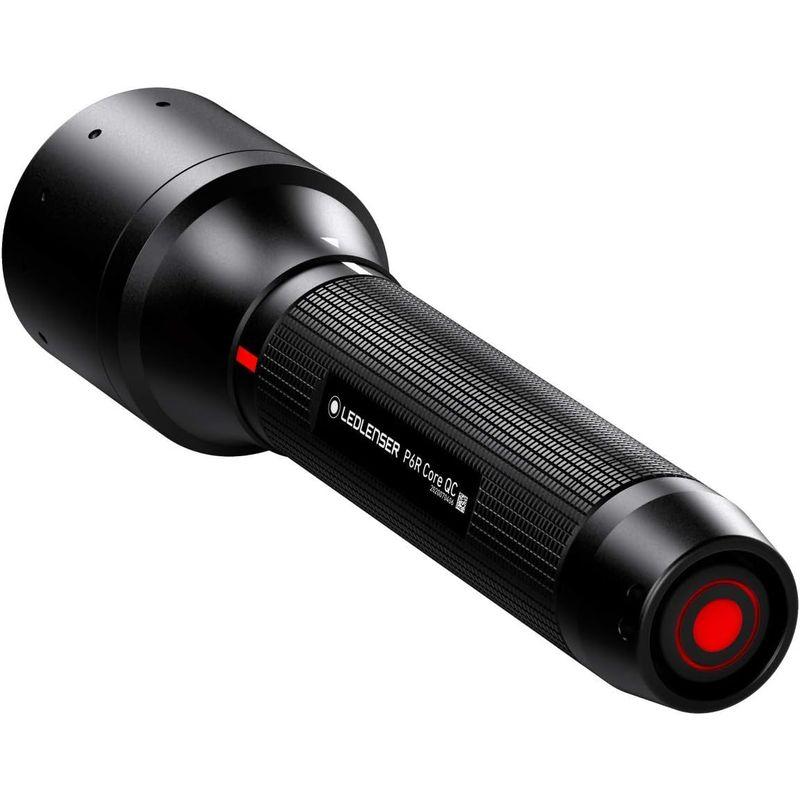 Ledlenser(レッドレンザー) P6R Core QC LEDフラッシュライト USB充電式 502517 日本正規品 black 小｜one-stop｜05