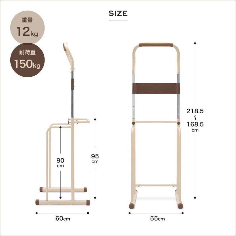 MRG ぶら下がり健康器 懸垂マシン 耐荷重150kg ストレッチ マルチ トレーニング マシン (ブラック)｜one-stop｜05