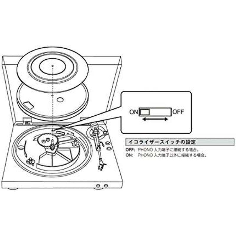 デノン Denon DP-29F アナログレコードプレーヤー フォノイコライザー付 フルオート カートリッジ付属 シルバー DP-29FS｜one-stop｜03