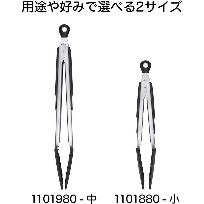 OXO(オクソー) シリコン スプーン トング 中 耐熱 ロック付き 食洗機 対応｜one-stop｜02