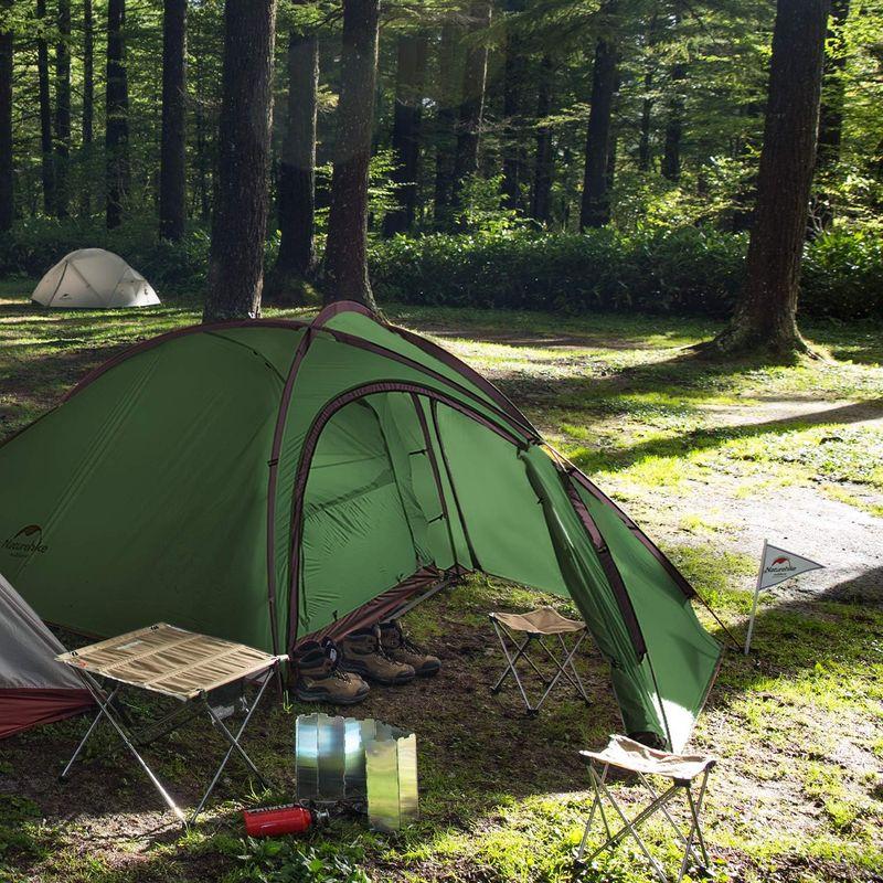 Naturehike アウトドア登山テント Hiby3 2-3人用 キャンプ テント アップグレード版 ゆったり前室 タープスペース付き二層｜one-stop｜02