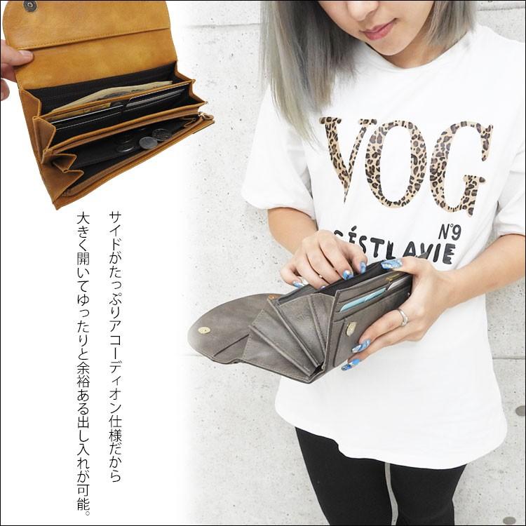 財布 レディース ブランド 長財布 かぶせ 薄い 革 カード 小銭入れ コンパクト ウォレット おしゃれ 多収納 大容量 女性 使いやすい L字ファスナー スマホ 青 Wal 026 One Style Of Self 通販 Yahoo ショッピング