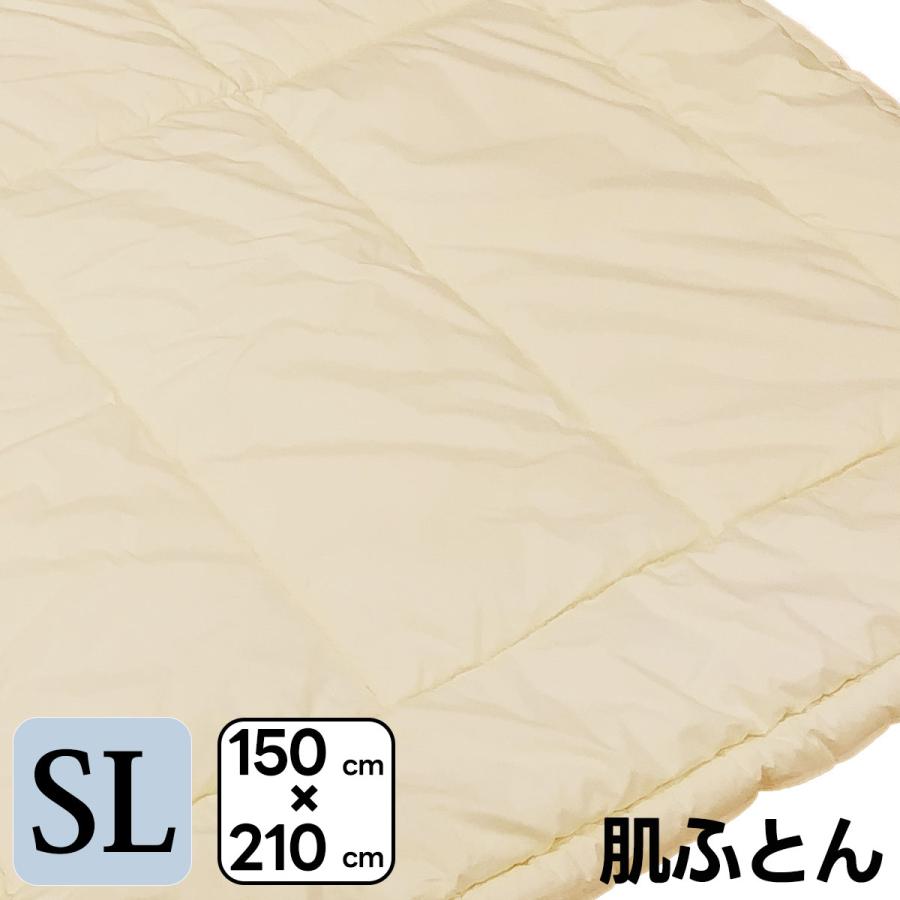 消臭 肌ふとん 肌掛け シングルサイズ 洗える 肌掛け布団 消臭ソムリエ ダクロン 衛生 きれい ウォッシャブル シングル シングルロング 寝具指導士 日本製 |  | 10