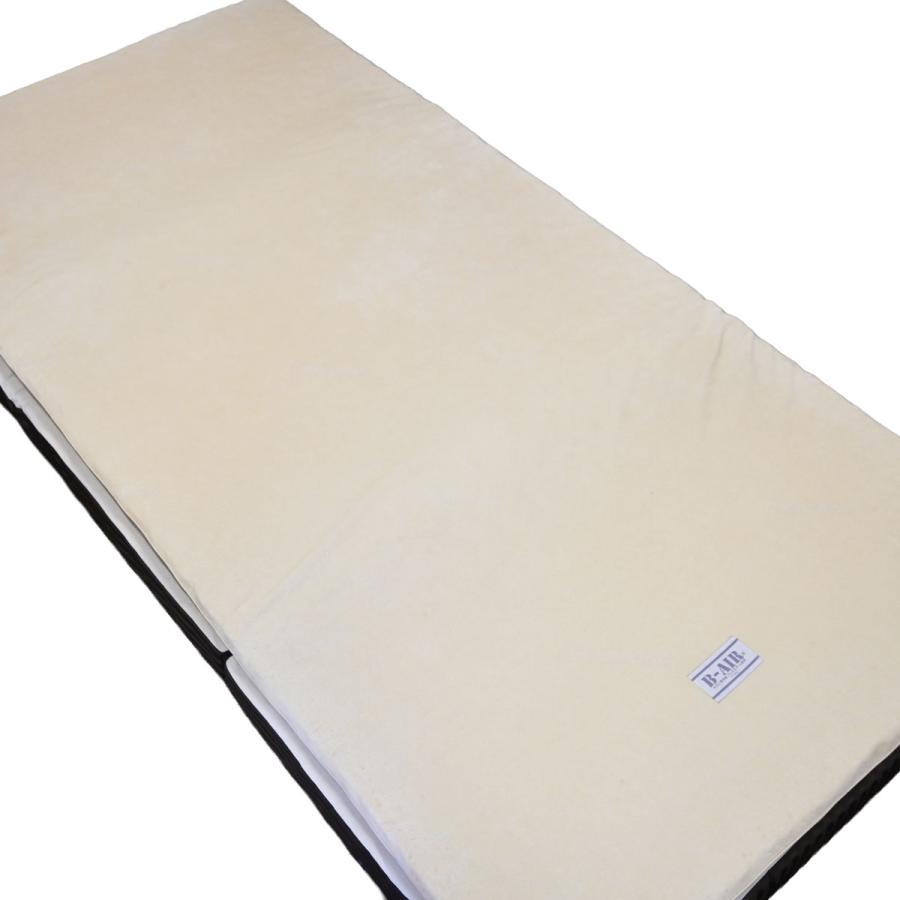 シングルサイズ B-AIR レギュラー ブレスエアー 敷きマット マットレス オーバーレイ 日本製 通気性 体圧分散 高反発 腰痛 抗菌防臭 ベッドパッド 敷布団 丸洗い |  | 04