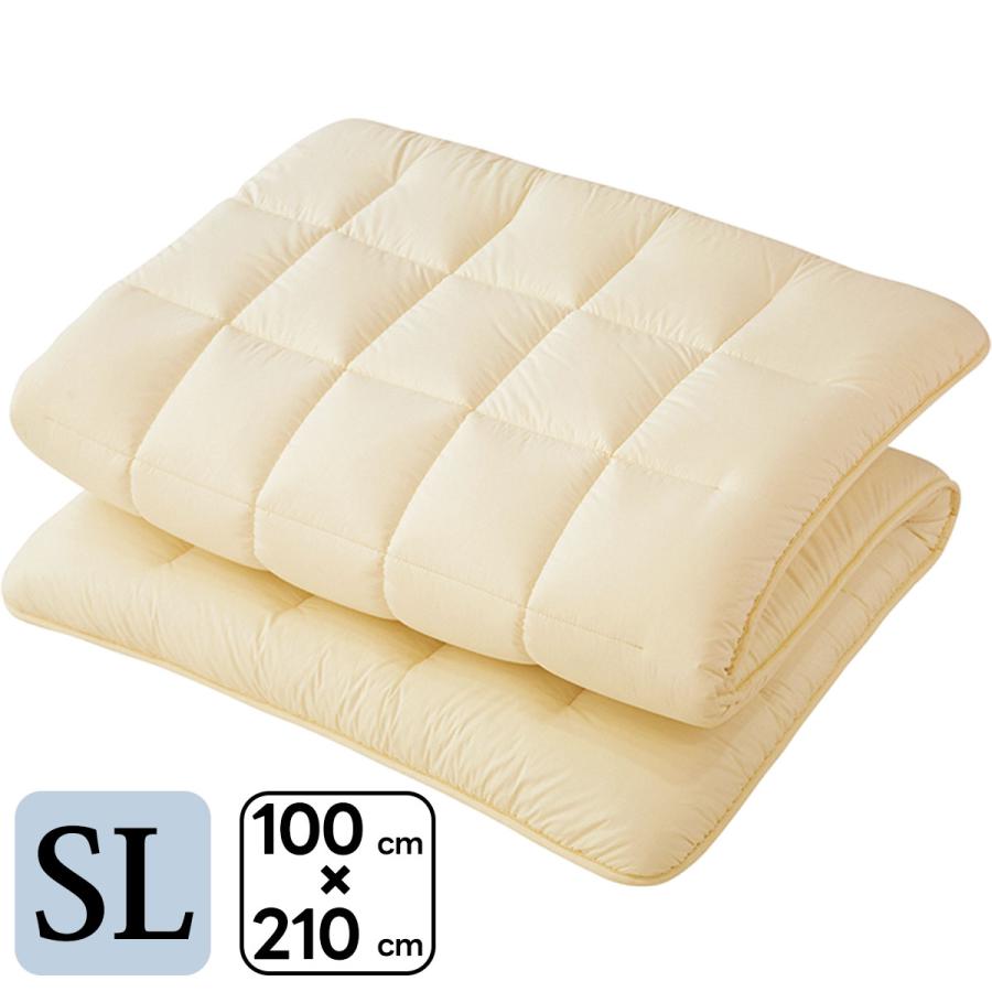 消臭 敷き布団 敷布団 シングルサイズ 150×210cm 洗える 敷きふとん 消臭ソムリエ ダクロン ウォッシャブル シングル シングルロング 日本製 |  | 01