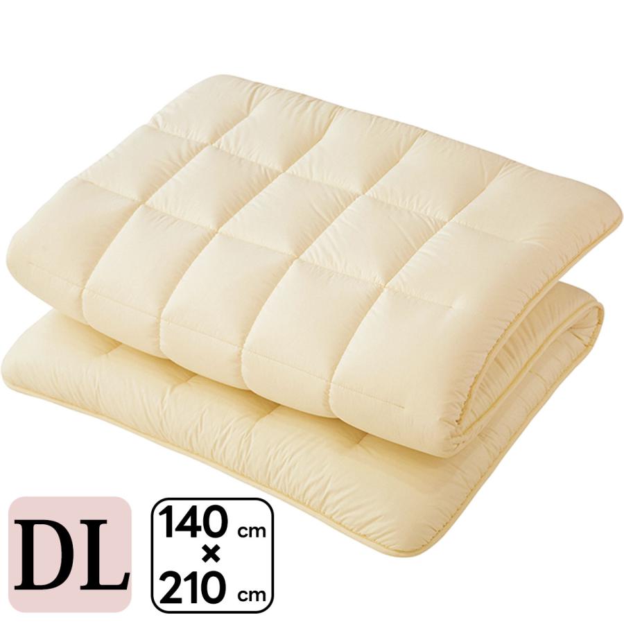 消臭 敷き布団 敷布団 ダブルサイズ 140×210cm 洗える 敷きふとん 消臭ソムリエ ダクロン ウォッシャブル ダブル ダブルロング 日本製 |  | 01